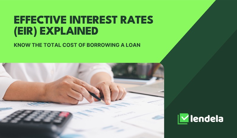 What's effective interest rate (EIR) in personal loans & how do you calculate it?